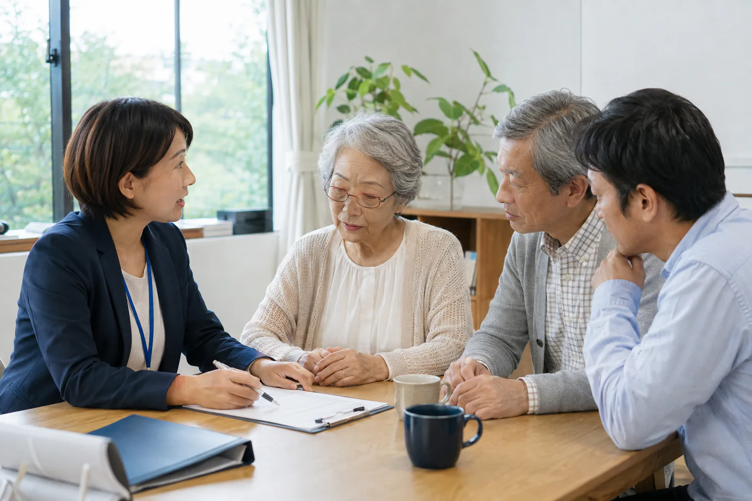 高齢者とご家族の支援の支援イメージ