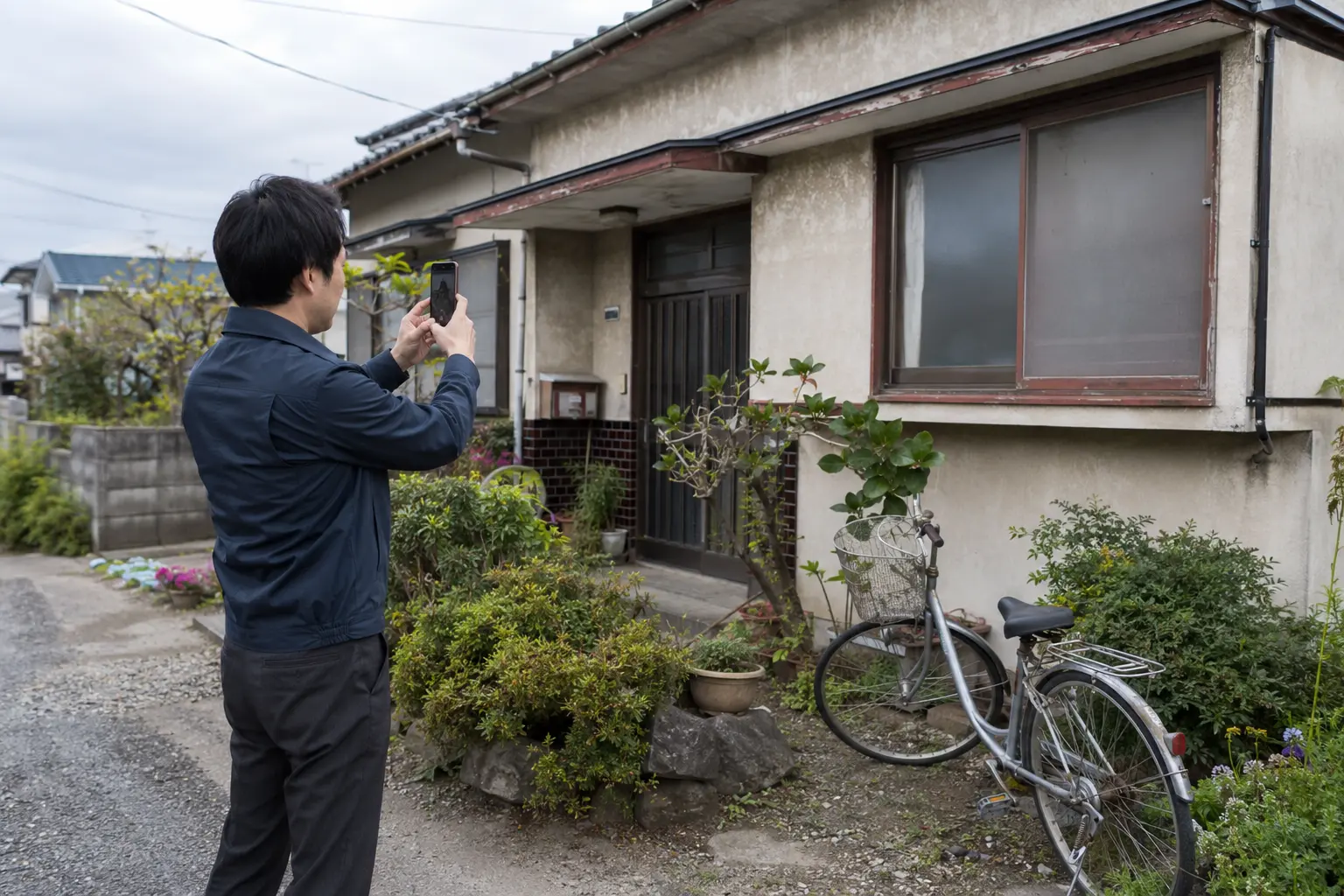 空き家・留守宅管理の支援イメージ