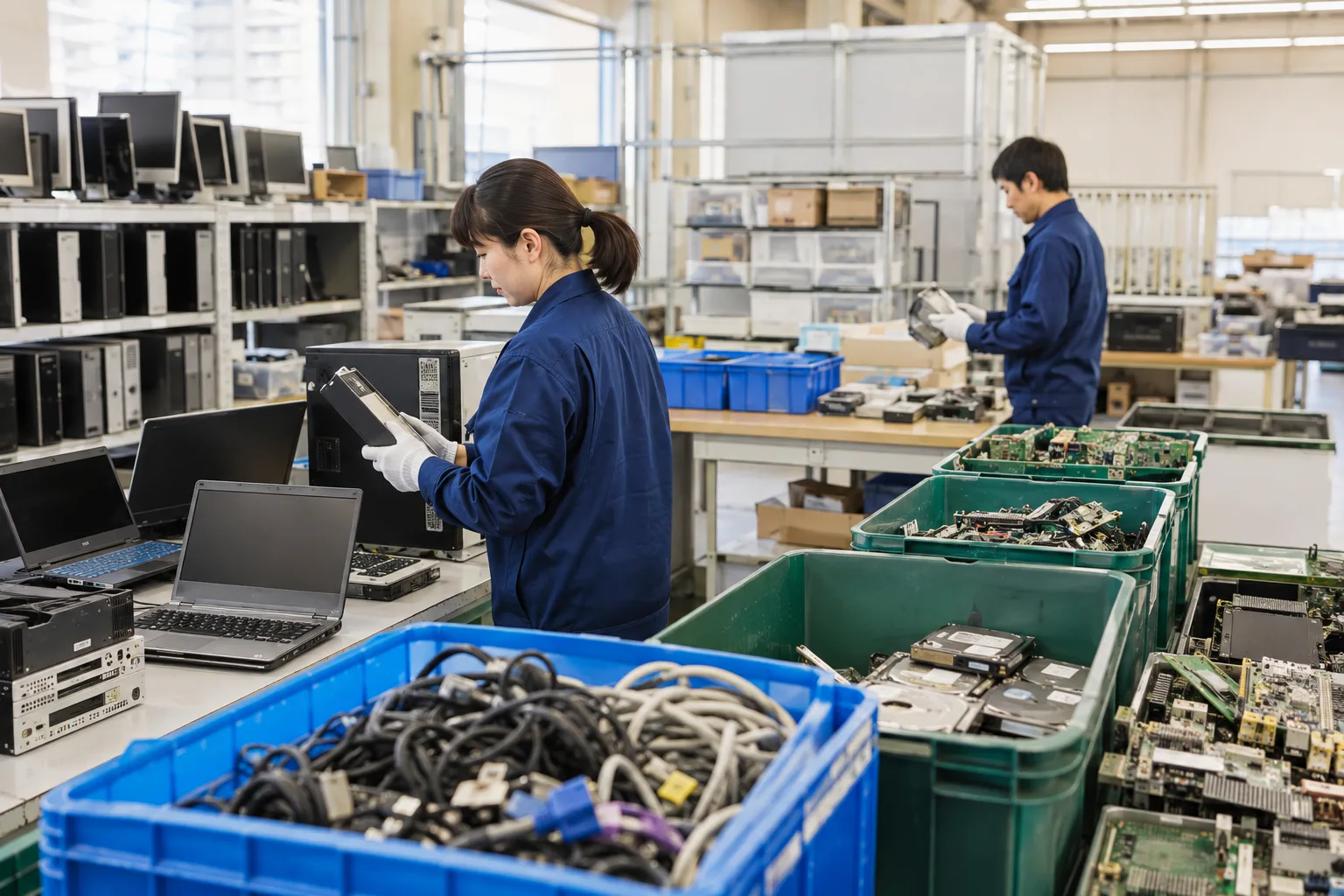 パソコンの再利用と再資源化